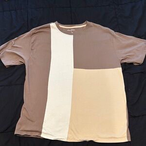 Men's Color Block Short Sleeve Tee